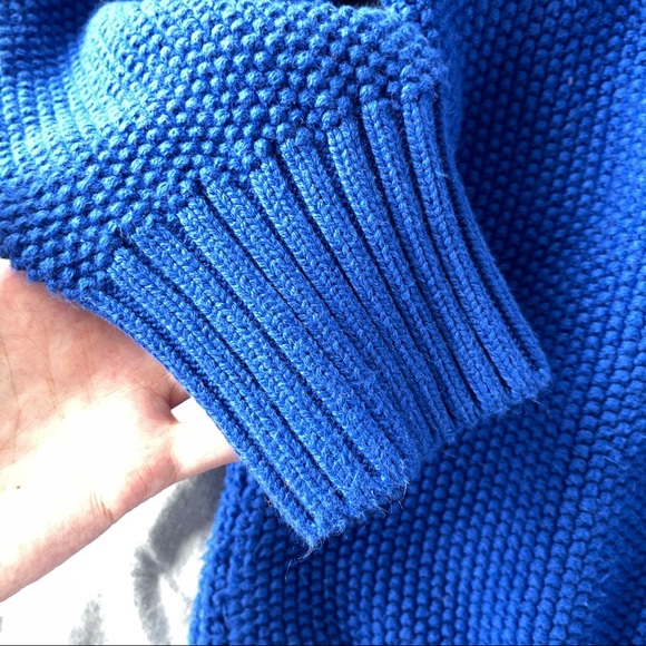 Blue Turtleneck Sweater - Picture 6 of 6